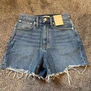 Madewell Mom Jean Shorts
